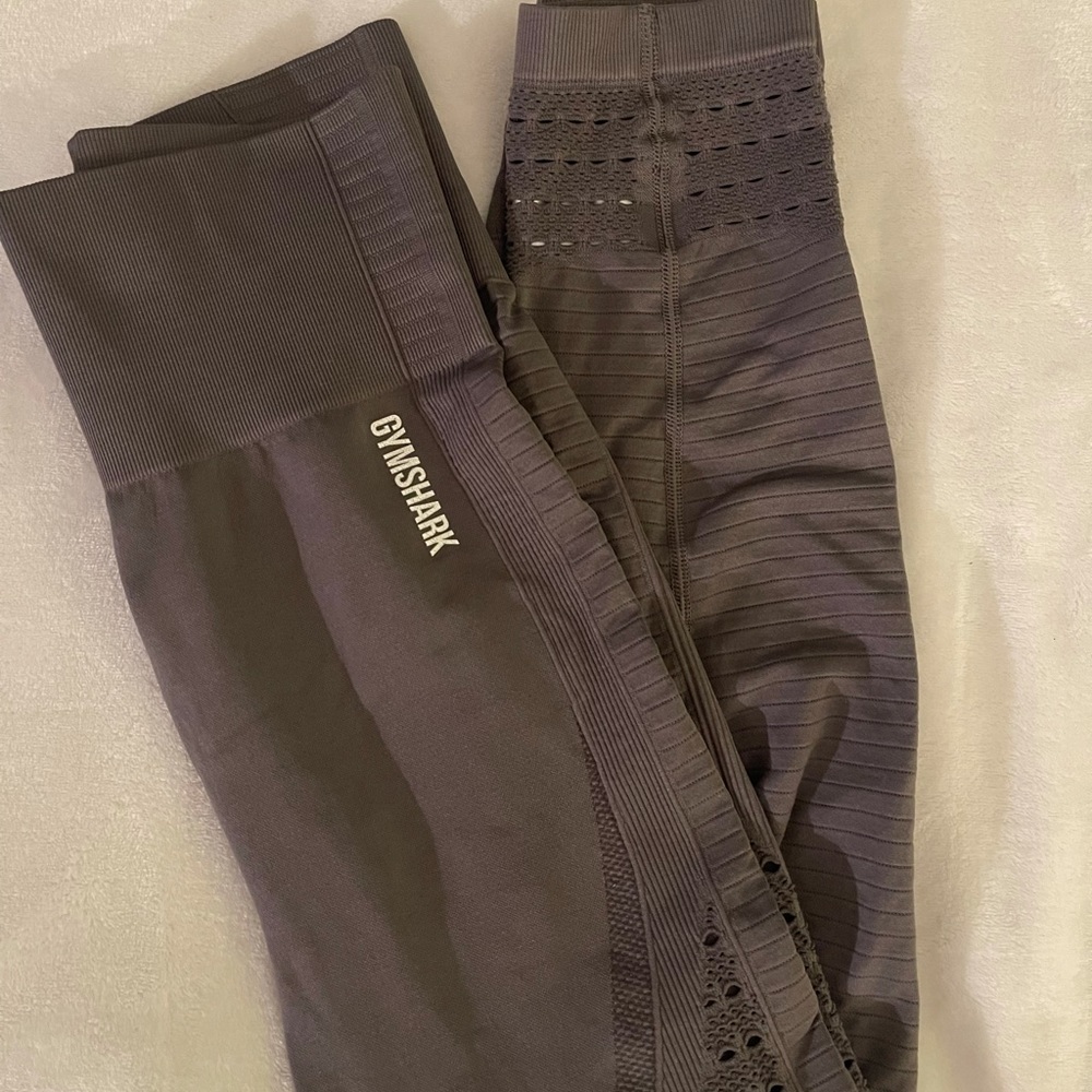 Gymshark women’s leggings, gray, large, seamless, smoke free/pet free home.